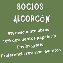 ALCORCÓN CUOTA SOCIOS (1 PAGO ÚNICO, 1 AÑO DE SOCIO)