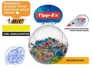 BOMBONERA 40 CORRECTOR TIPP-EX MINI POCKET MOUSE F