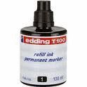 BOTE TINTA INDELEBLE NEGRA EDDING T1OO 100 ML.
