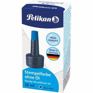 TINTA PARA SELLOS PELIKAN 28 ML AZUL