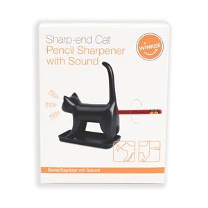 SACAPUNTAS CON FORMA DE GATO CON SONIDOS