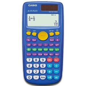 CALCULADORA CASIO CIENTIFICA FX-55PLUS ENSEÑANZA P