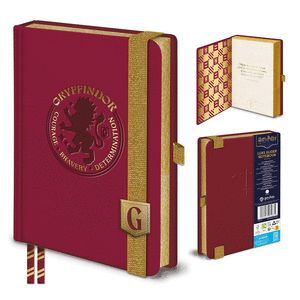 CUADERNO A5 PREMIUM HARRY POTTER GRYFFINDOR