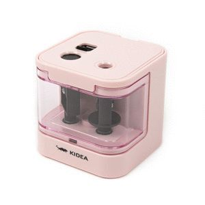 SACAPUNTAS ELECTRICO ROSA