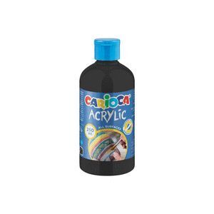 PINTURA ACRILICA CARIOCA 250 ML NEGRO