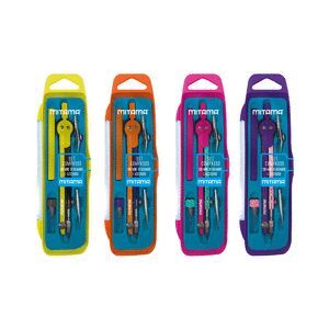 COMPAS CON 4 ACCESORIOS COLORES SURTIDOS MITAMA
