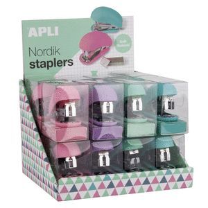 GRAPADORAS NORDIK COLORS 4 COLORES PASTEL 16 UNIDA