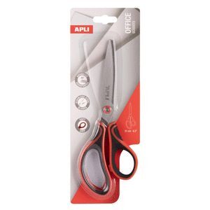 BLISTER TIJERA OFICINA 21CM SOFT GRIP