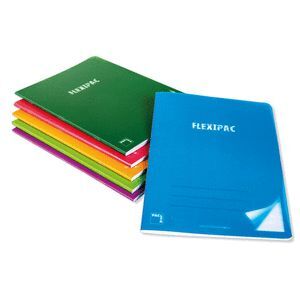 LIBRETA GRAPADA A4 CUADRO 6X6 48H SURTIDAS FLEXIPA