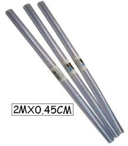 FORRALIBROS ROLLO PLASTICO 2X045 RENOLIT TRANSPARE