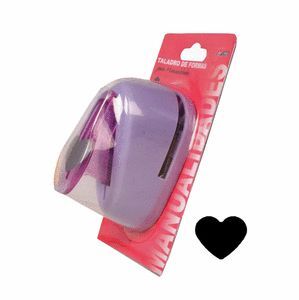 TALADRO MANUALIDADES 2,5CM CORAZON