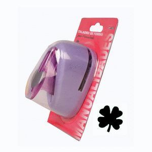 TALADRO MANUALIDADES 2,5CM TREBOL