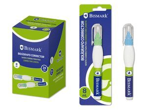 CORRECTOR BOLIGRAFO BISMARK 8ML 870