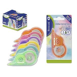 CORRECTOR CINTA 12 METROS PASTEL