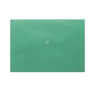 SOBRE PORTADOCUMENTOS CON VELCRO A4 OFFICE VERDE