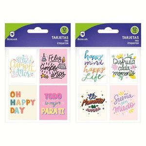 TARJETAS COLGANTES TODO TIEMPO 12 UND