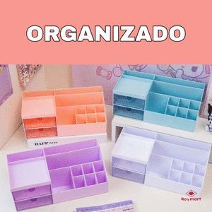 ORGANIZADOR SOBREMESA HORIZONTAL 2 CAJONES SURTIDO