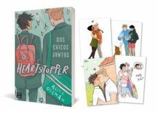 PACK HEARTSTOPPER 1 + 4 POSTALES A TODO COLOR