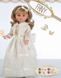 MUÑECA COMUNION 40CM FANY HABLADORA CON VELA 4611V