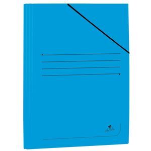 CARPETA FOLIO CARTON 500G PLASTIFICADO BRILLO GOMA