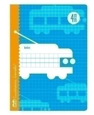 CUADERNO GRAPAS LAMELA  30H CUARTILLA 4 MM