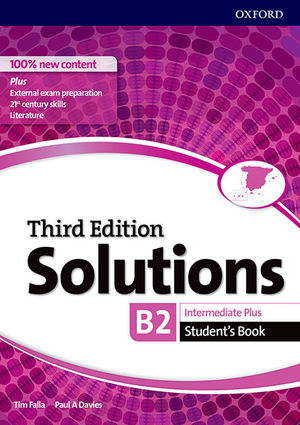 SOLUTIONS 3RD EDITION INTERMEDIATE PLUS STUDENT'S BOOK