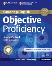 EOI22 (C2.1 Y C2.2) OBJECTIVE PROFICIENCY STUDENT BOOK WITH ANSWERS + DOWNLOADABLE SOFTWARE
