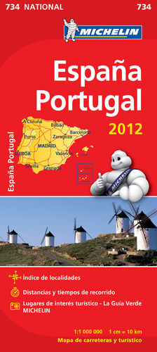 MAPA NATIONAL ESPAÑA - PORTUGAL