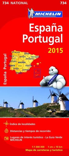 MAPA NATIONAL ESPAÑA - PORTUGAL