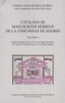 CATÁLOGO DE MANUSCRITOS HEBREOS DE LA COMUNIDAD DE MADRID. VOL. 3. MANUSCRITOS H
