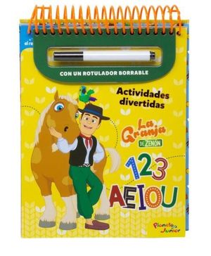 LA GRANJA DE ZENÓN. ACTIVIDADES DIVERTIDAS. LIBRO CON ROTULADOR BORRABLE