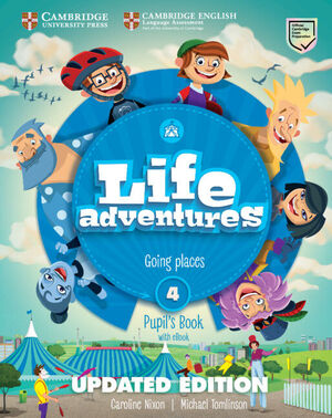 (22) EP4 LIFE ADVENTURES UPDATED LEVEL 4 PUPIL'S BOOK WITH EBOOK