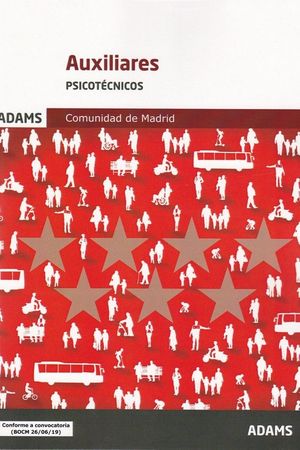 PSICOTÉCNICOS AUXILIARES DE LA COMUNIDAD DE MADRID
