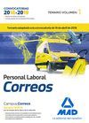 PERSONAL LABORAL DE CORREOS Y TELÉGRAFOS. TEMARIO VOLUMEN 1