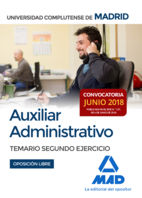 CUERPO TÉCNICO DE HACIENDA. AGENCIA ESTATAL DE ADMINISTRACIÓN TRIBUTARIA. DERECHO CIVIL Y MERCANTIL. ECONOMÍA VOLUMEN 1AUXILIAR ADMINISTRATIVO DE LA UNIVERSIDAD COMPLUTENSE DE MADRID. TEMARIO SEGUNDO