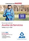 AUXILIAR DE SERVICIOS. PERSONAL LABORAL DE LA COMUNIDAD DE MADRID TEMAS 1 AL 5 Y