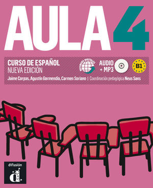 AULA 4 LIBRO ALUMNO + CD (NUEVA ED. 2014)
