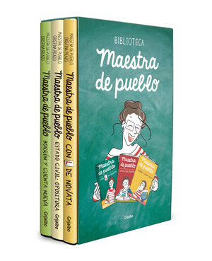 MAESTRA DE PUEBLO (PACK CON: CON L DE NOVATA  ESTADO CIVIL: OPOSITORA  BORRÓN