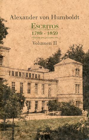 ESCRITOS 1789- 1859, VOLUMEN II