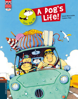 A DOG'S LIFE (ENGLISH READERS + CD)