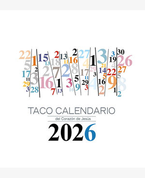 TACO 2026 SAGRADO CORAZON DE JESUS CON PEANA NÚMEROS
