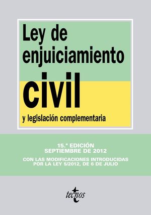 (12) LEY DE ENJUICIAMIENTO CIVIL