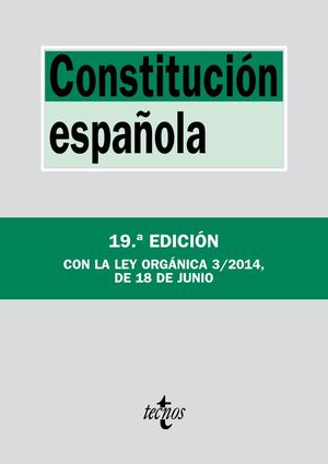 CONSTITUCIÓN ESPAÑOLA (ED. 2014)