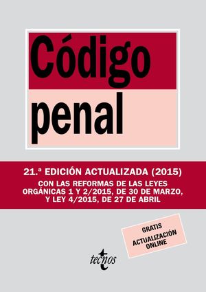CÓDIGO PENAL (21ª ED. 2015)