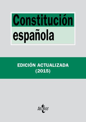 CONSTITUCIÓN ESPAÑOLA (2015)