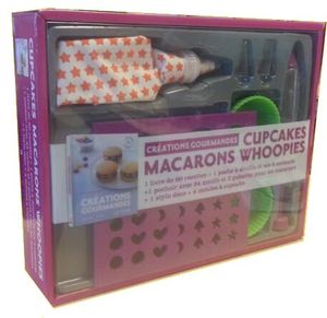 KIT REPOSTERÍA. WHOOPIES - MACARONS - CUPCAKES