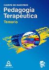 TEMARIO PEDAGOGÍA TERAPÉUTICA - CUERPO DE MAESTROS PRIMARIA 2013