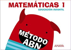 (16) EI 3AÑOS MATEMÁTICAS CUADERNOS 1 Y 2 MÉTODO ABN ANAYA