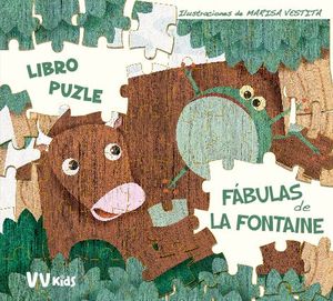 LAS FABULAS DE LA FONTAINE (LIBRO PUZZLE)