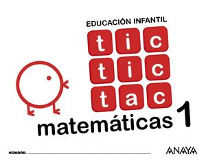 TIC TIC TAC MATEMÁTICAS 1 EDUCACION INFANTIL